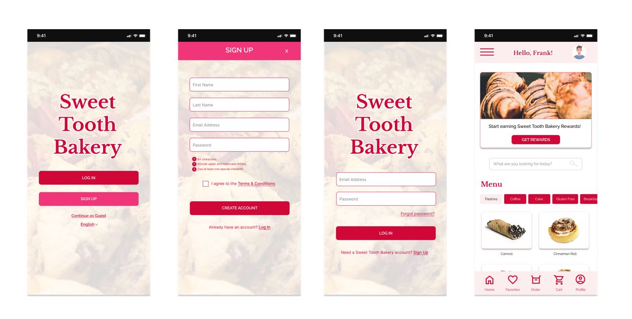 high fidelity wireframes